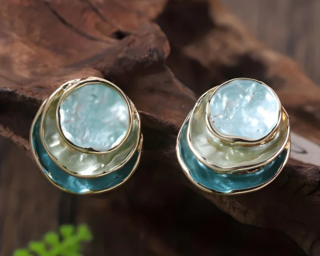 VINTAGE LAYERED EARRINGS