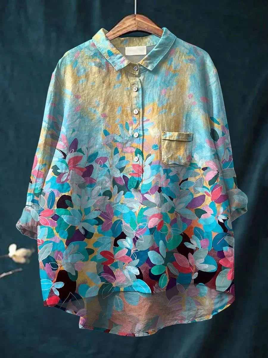phoebe | Stylish Floral Shirt with Buttons