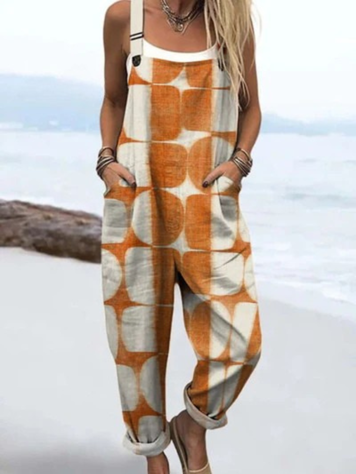 Solea | Vintage Casual Jumpsuit