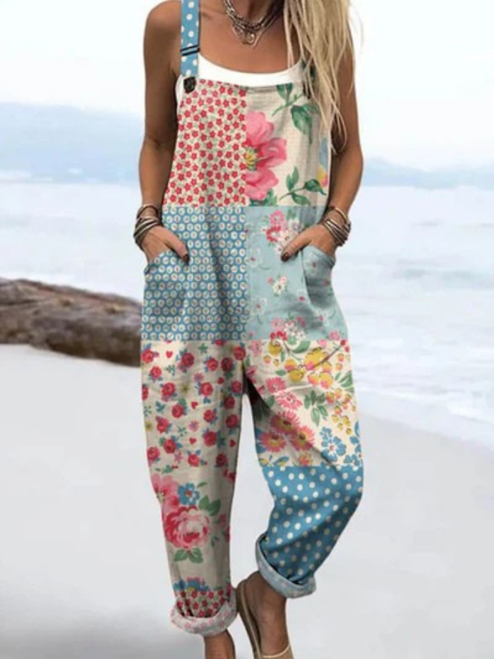 Jane | Casual Floral Jumpsuit