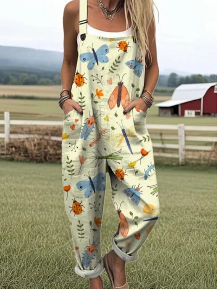 Victoria | Vintage Spring Jumpsuit