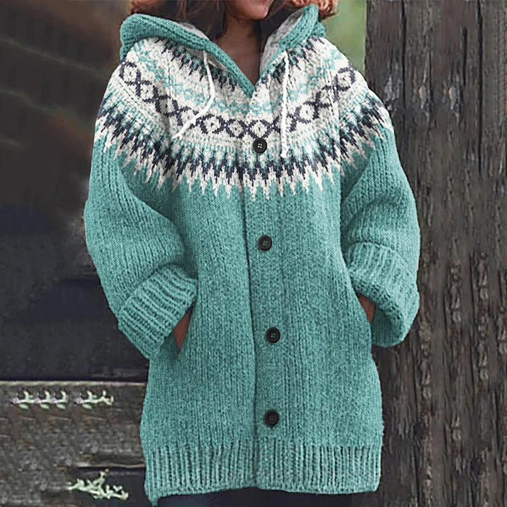 Valentina | Knitted cardigan in wool