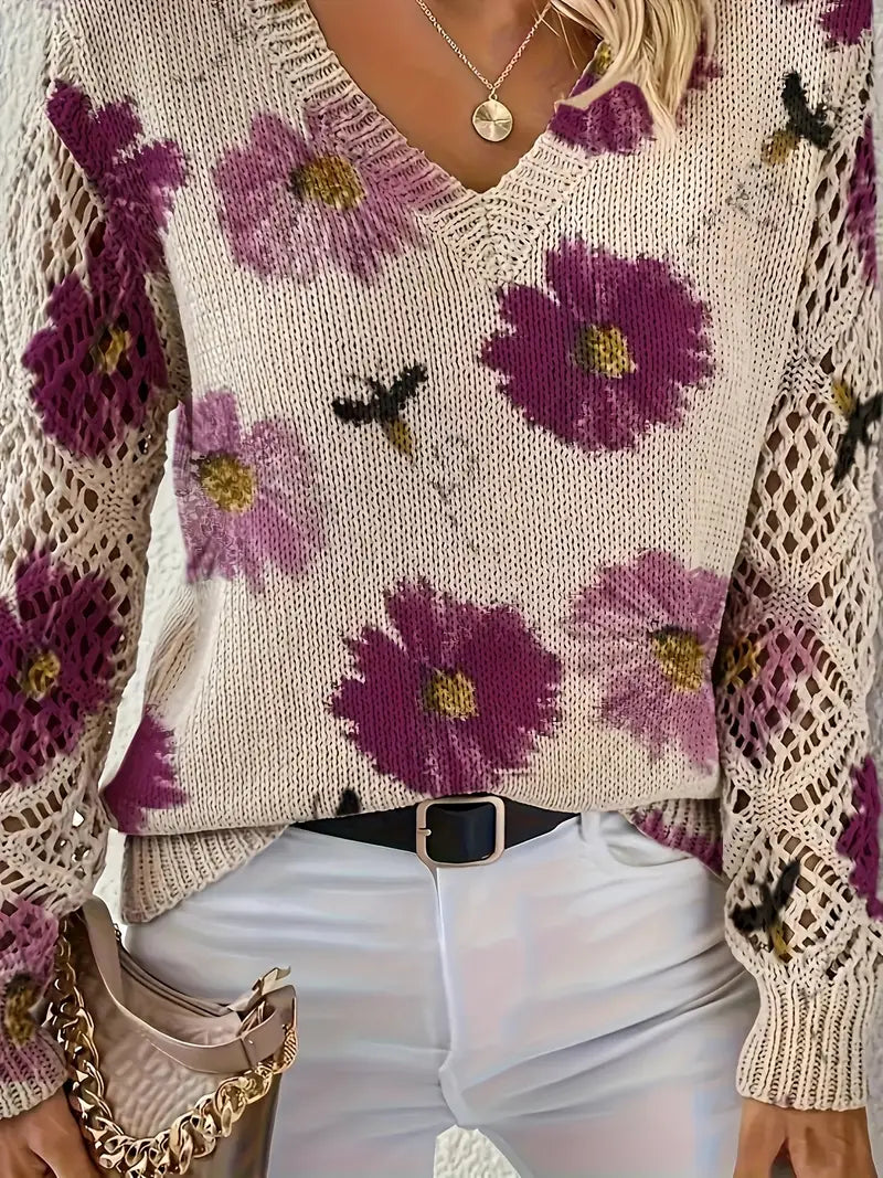 Alexandra | Stylish V-Neck Cardigan