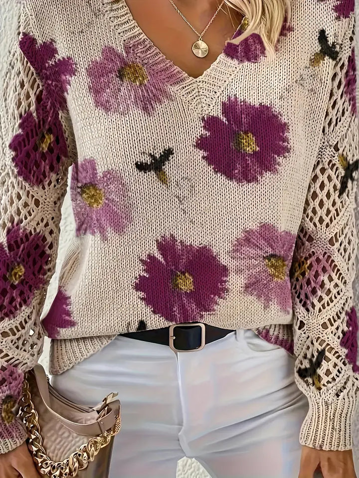 Alexandra | Stylish V-Neck Cardigan
