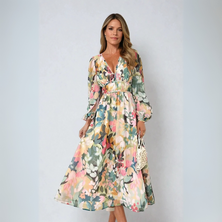 Elvira | Long Boho Chic Dress