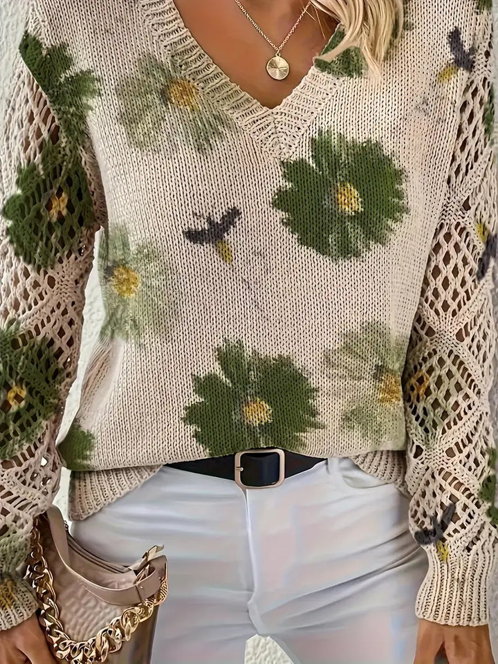 Alexandra | Stylish V-Neck Cardigan