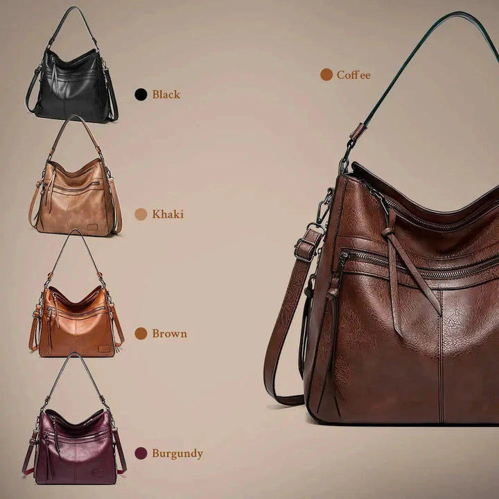 Rose | Luxury Leather Shoulder Bags for Travel