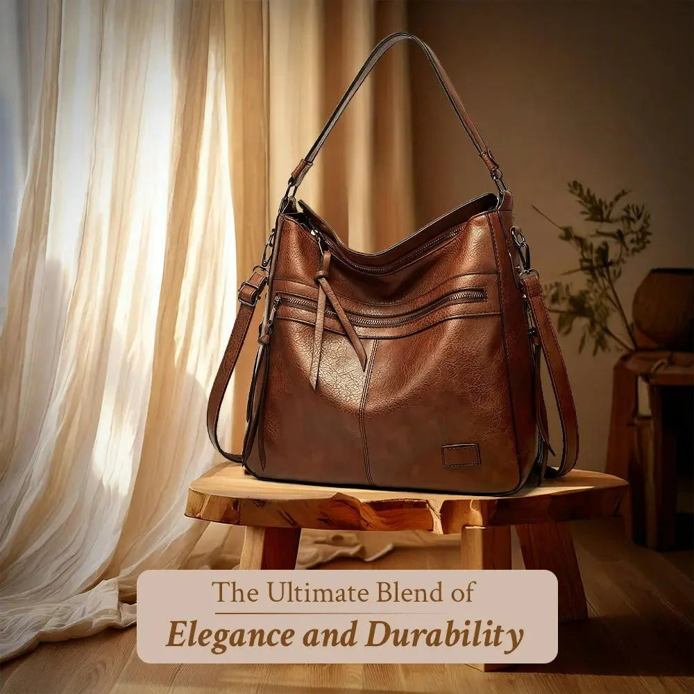 Rose | Luxury Leather Shoulder Bags for Travel