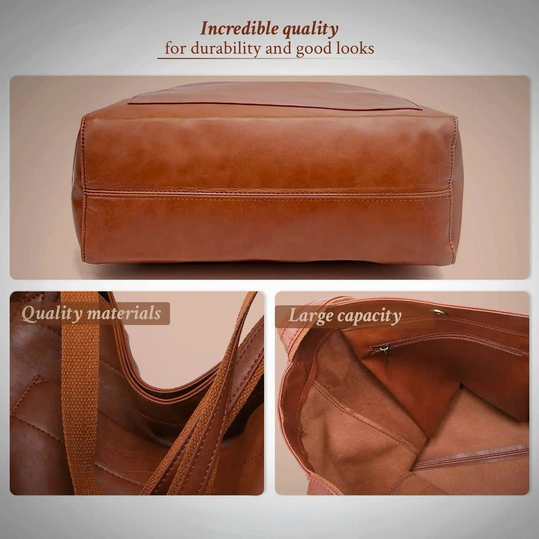 Hannah | Chic Retro Large Capacity Shoulder Handbag