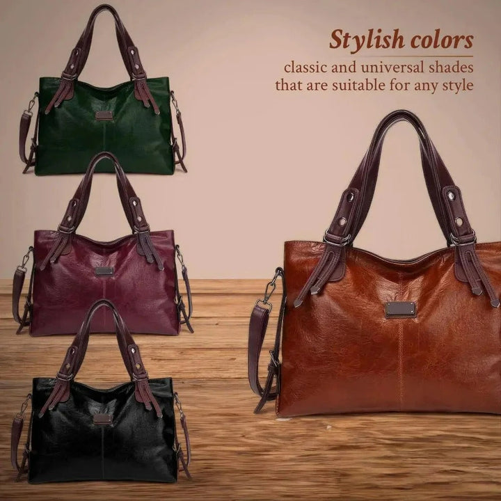 Alice | Fashionable Casual Leather Crossbody Tote