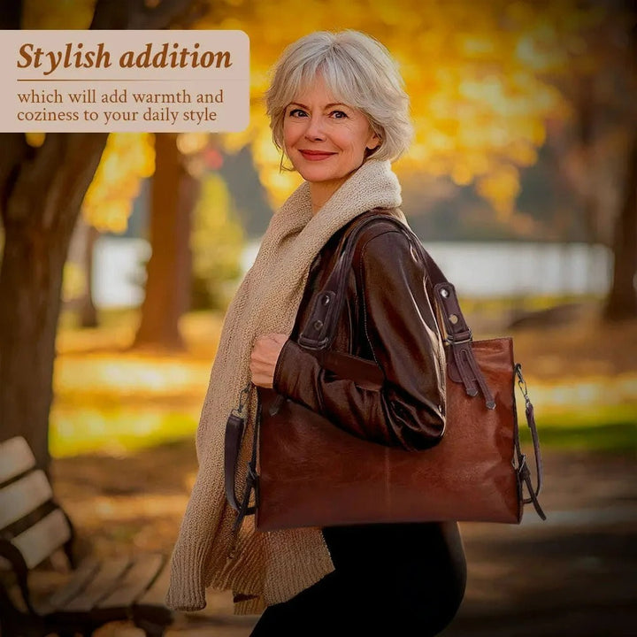 Alice | Fashionable Casual Leather Crossbody Tote