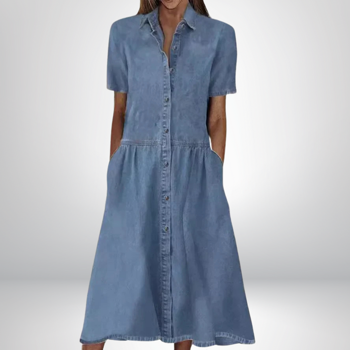 Hannah | Stylish Denim Dress