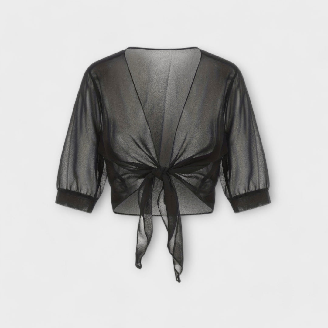 Olivia – Blouse with Open Front