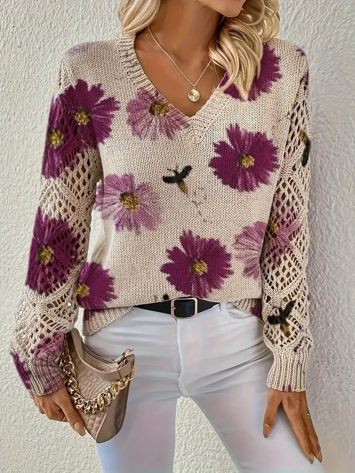 Alexandra | Stylish V-Neck Cardigan