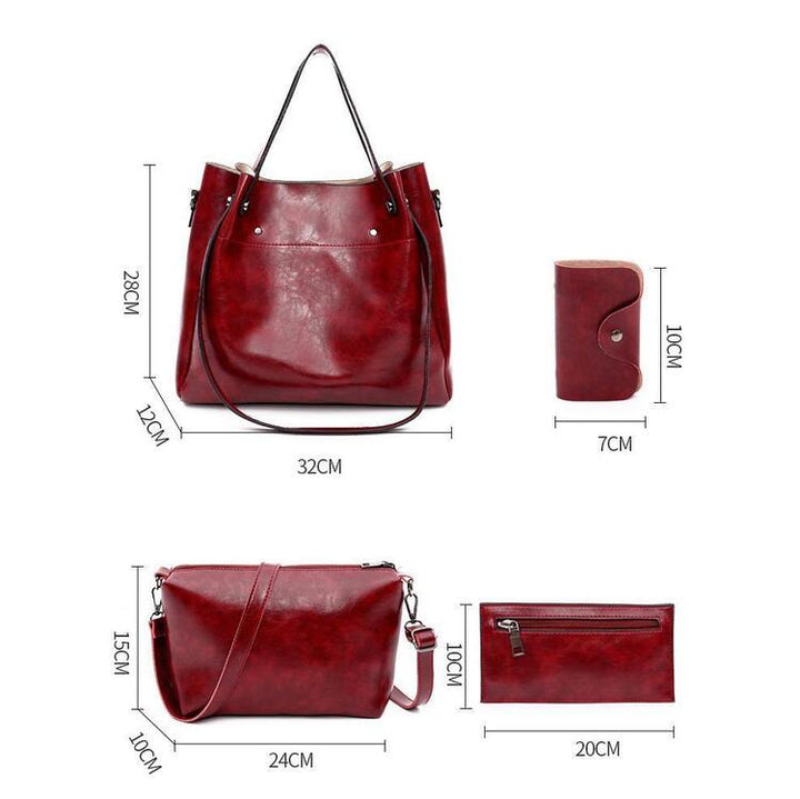 Sutton | Stylish Retro 4-Piece Bag Set