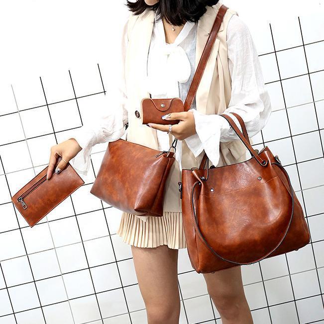 Sutton | Stylish Retro 4-Piece Bag Set