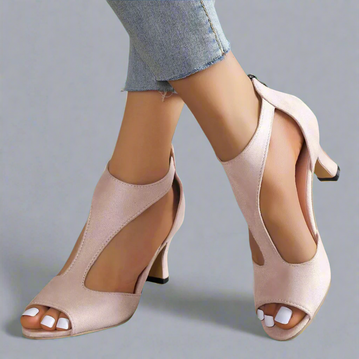 Evie| Elegant Open Toe Sandals