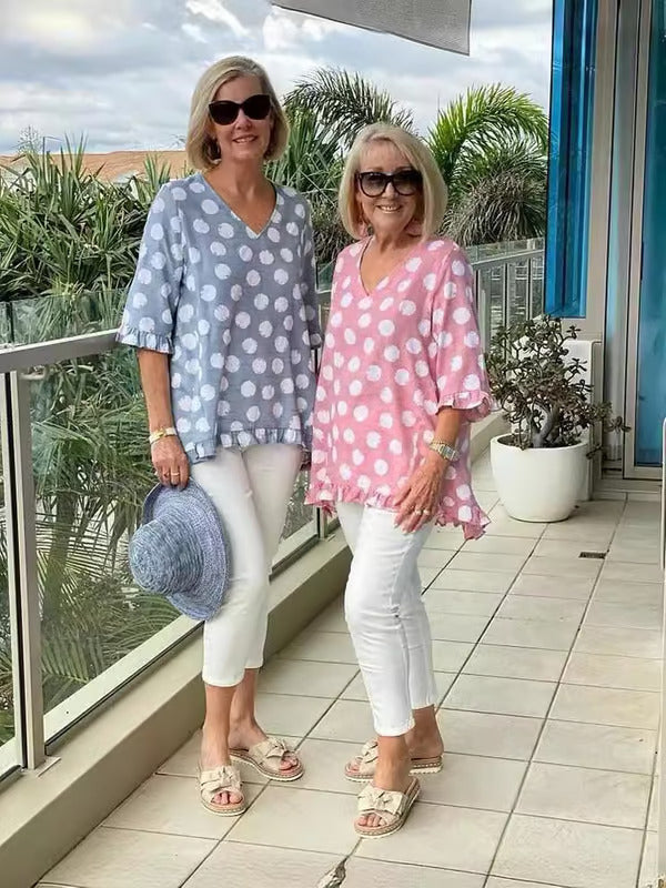 Beth | Stylish V-Neck Blouse