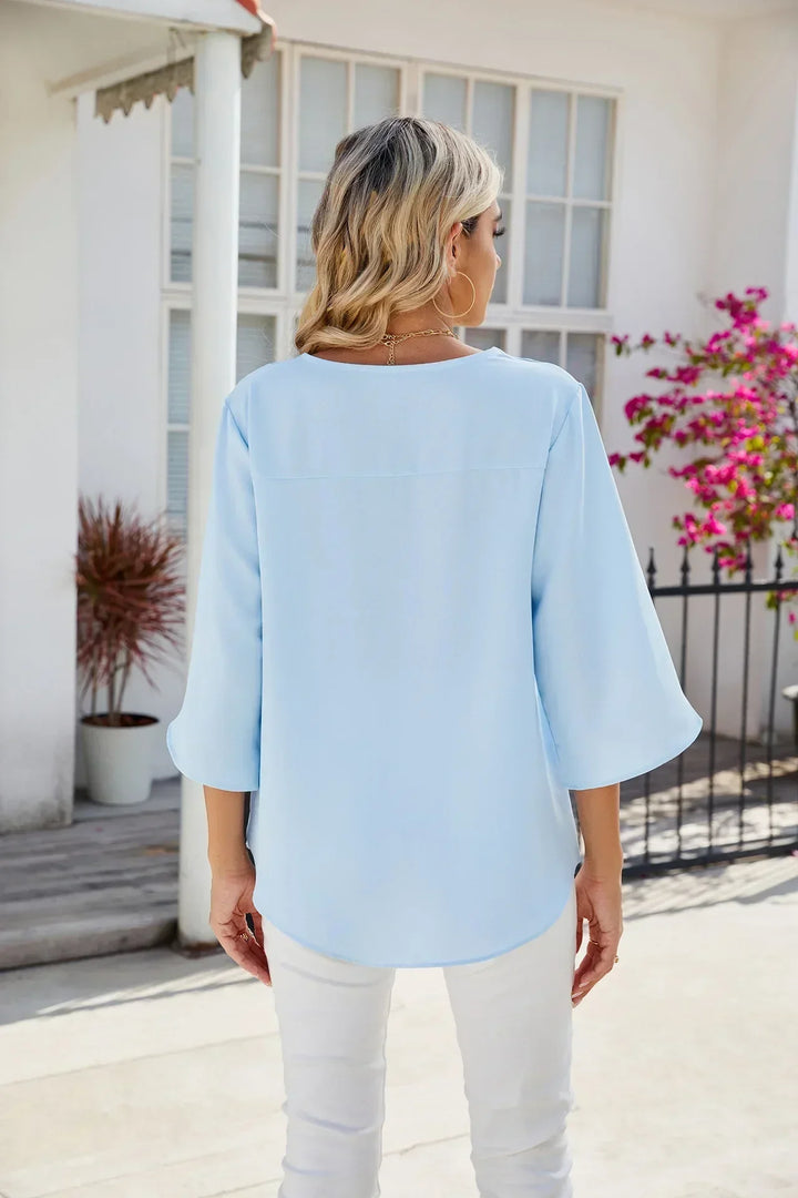 Belinda | V-Neck Blouse