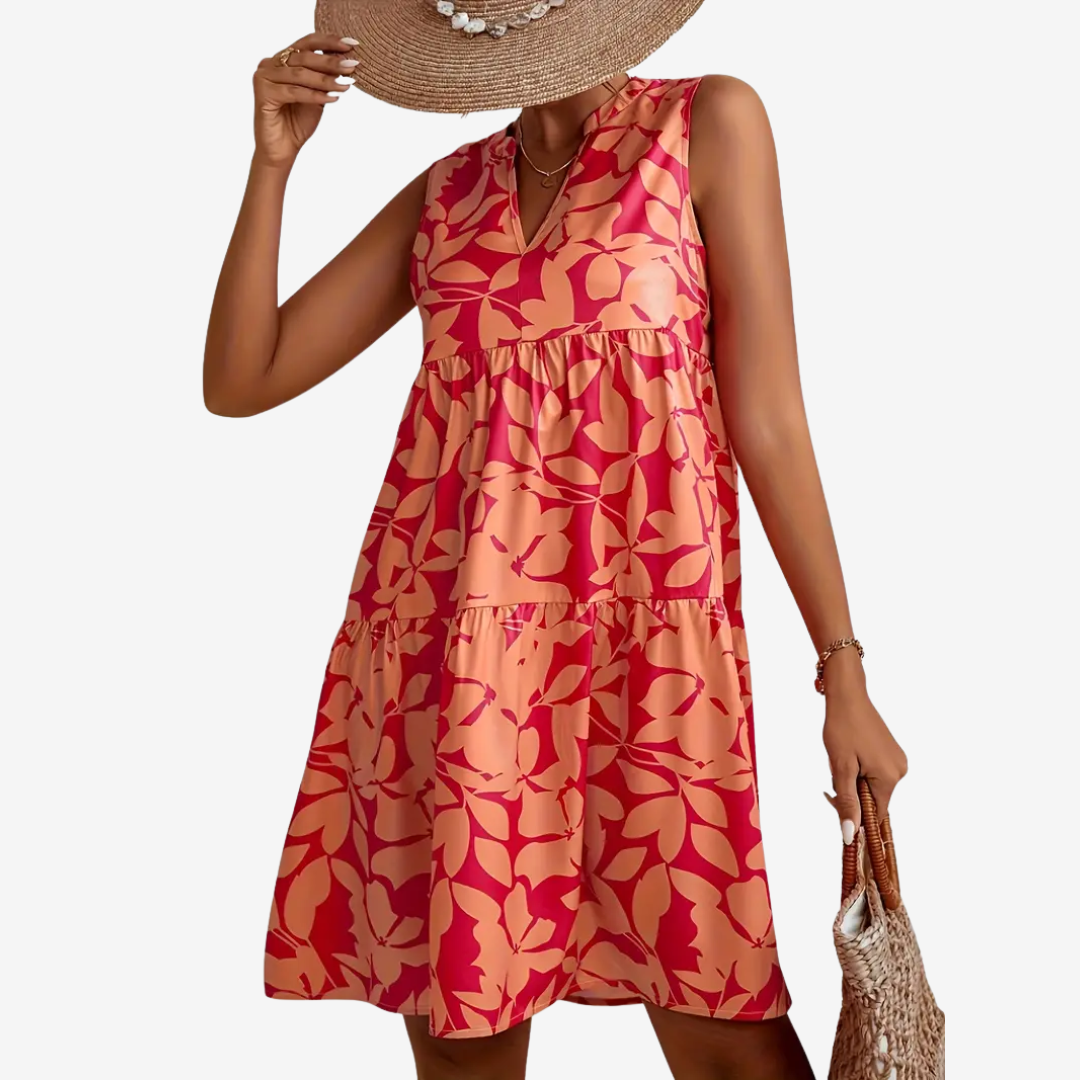 Suzanne | Midi Flared Floral