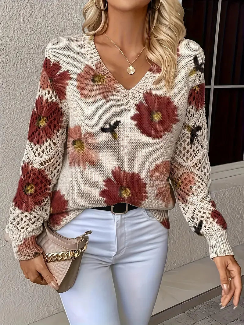 Alexandra | Stylish V-Neck Cardigan