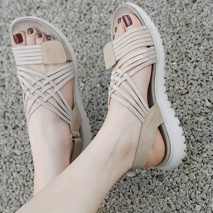 Judy | Comfort Sandal With Sturdy Wedge Heel