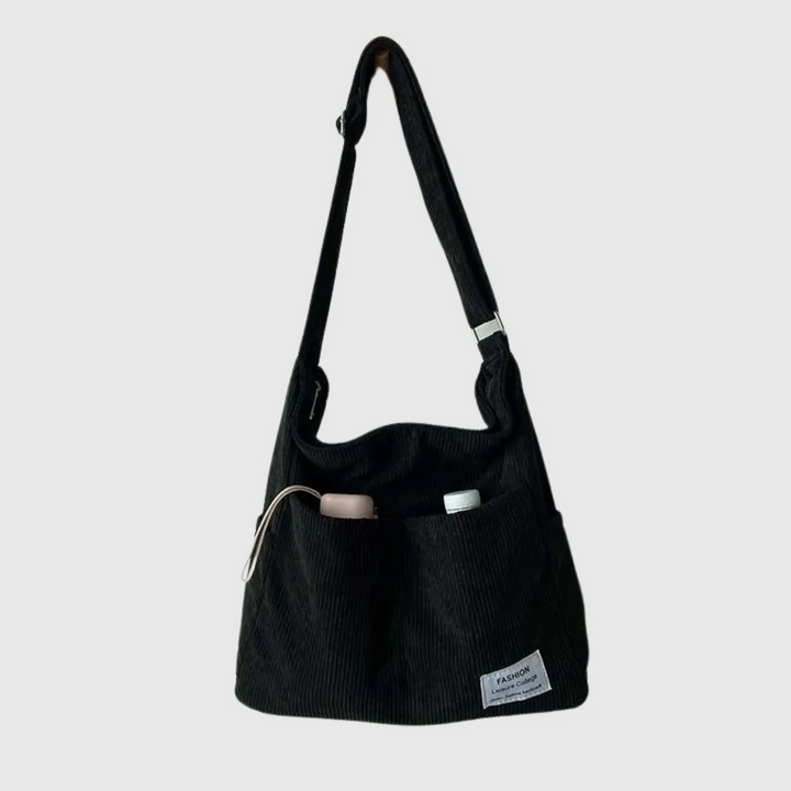 Alina | Casual Corduroy Multi-Pocket Shoulder Bag