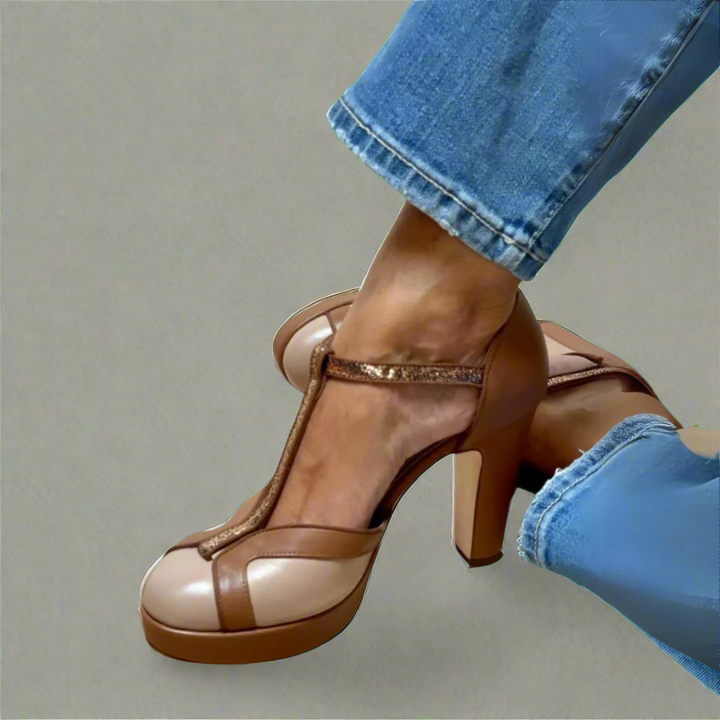 Luna | Elegant and Comfortable Heeled Sandals