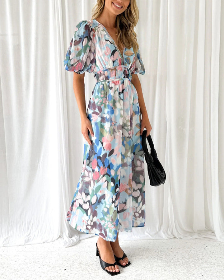 Elvira | Long Boho Chic Dress