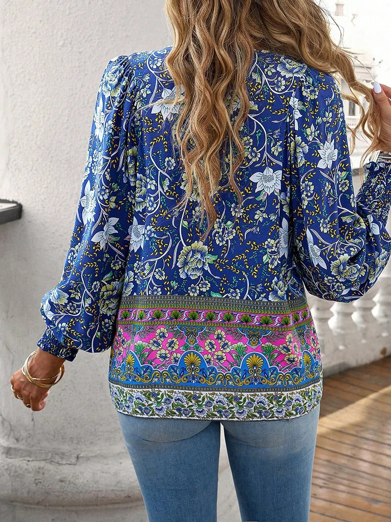 Beverly | Summer Floral Top