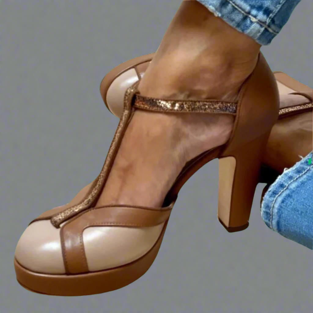 Luna | Elegant and Comfortable Heeled Sandals