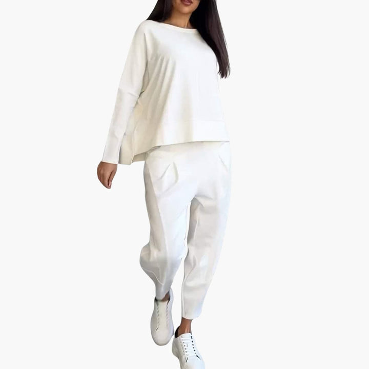 Anna | Comfortable Two-Piece Set with Round Neckline