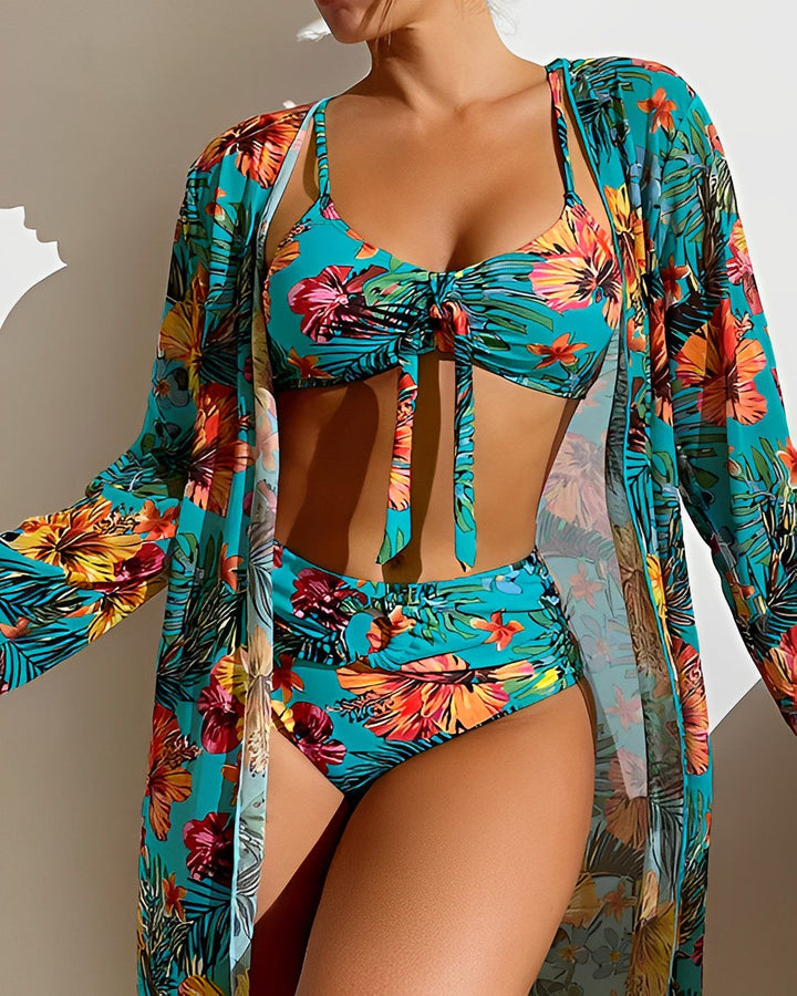 Marina | Luxury Bikini and Pareo Set