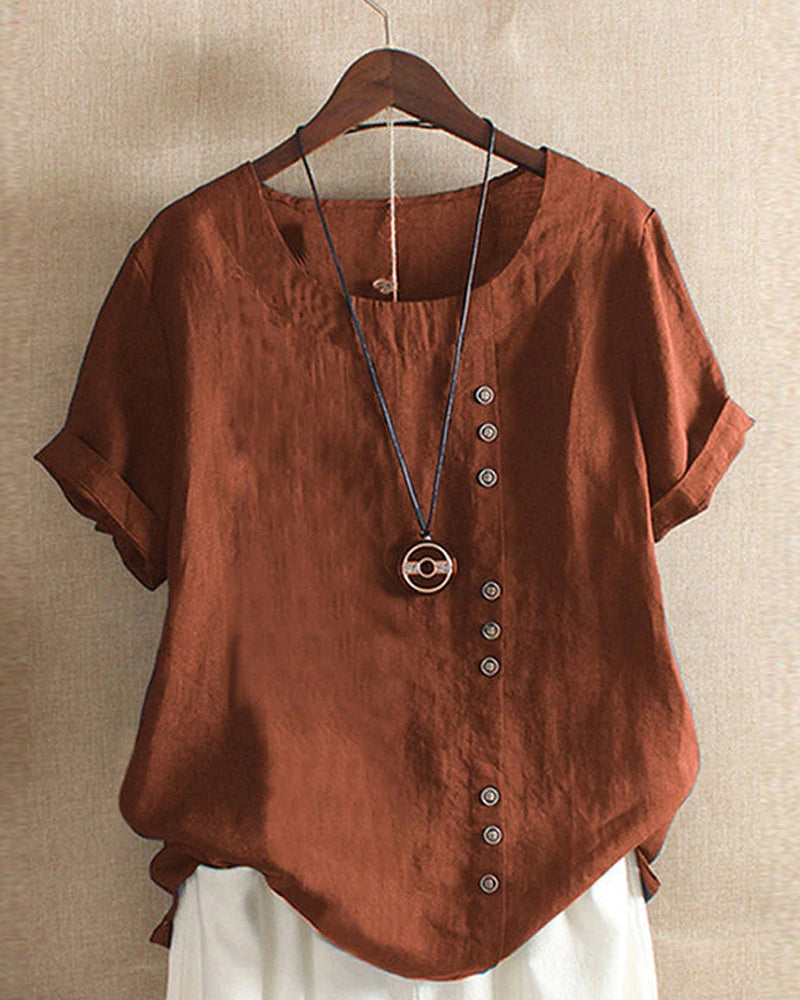 Andree | Short Sleeve Blouse
