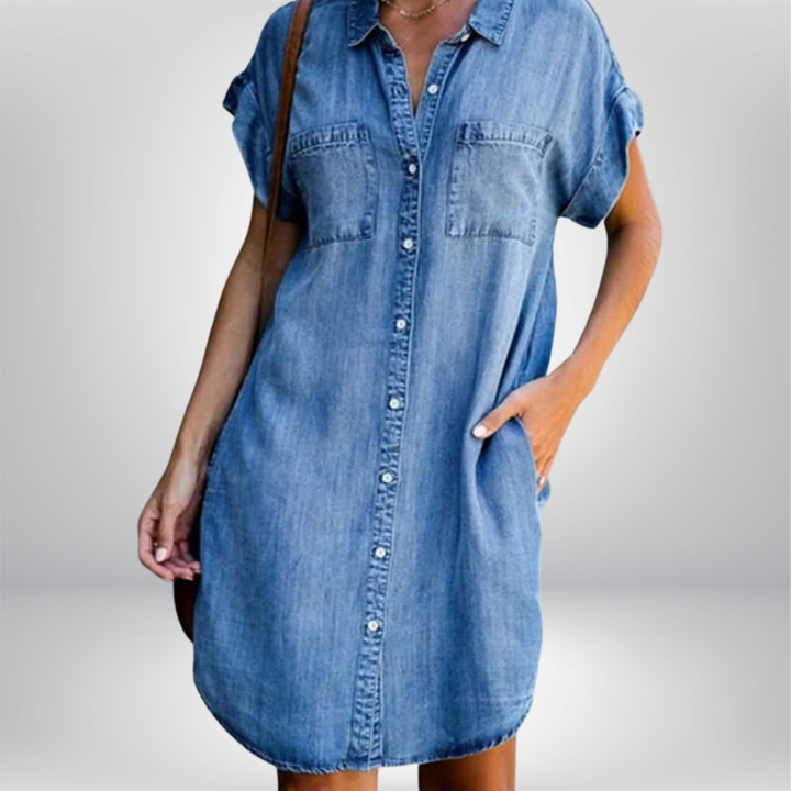 Isabelle | Casual Denim Dress