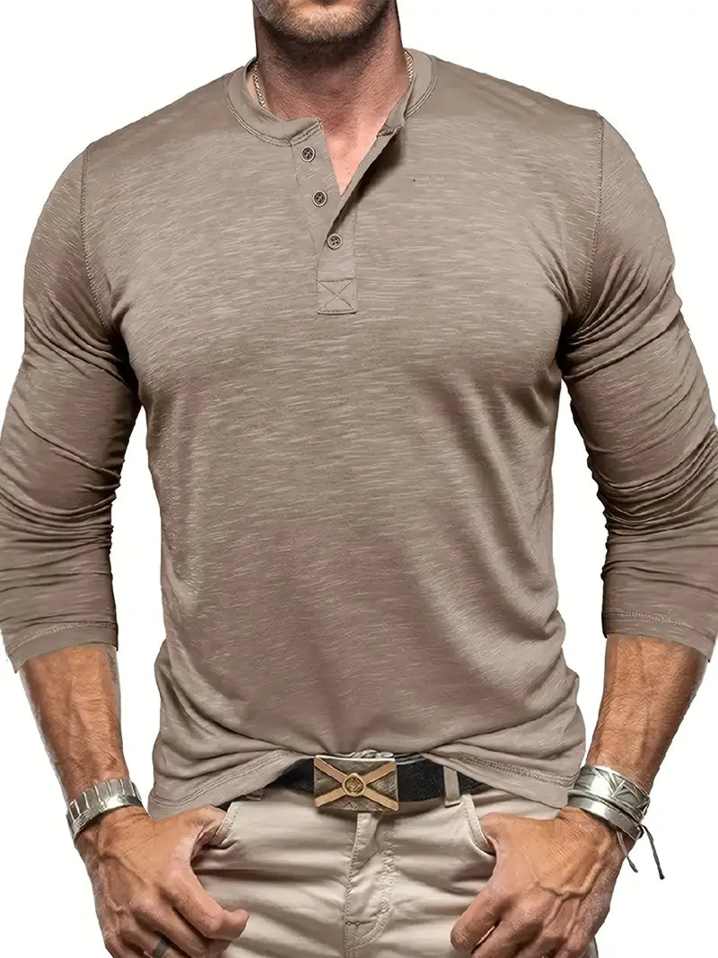 Randell | Casual Long Sleeve T-Shirt