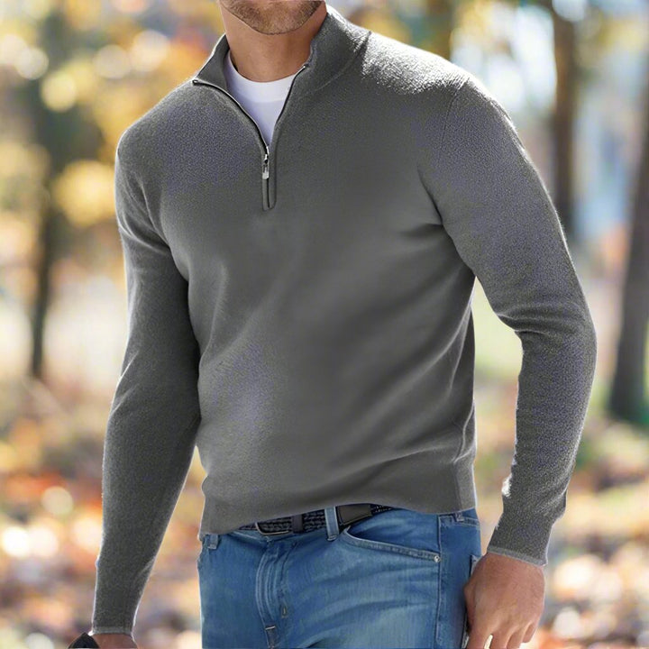Renzino | Stylish Zip-Up Sweater