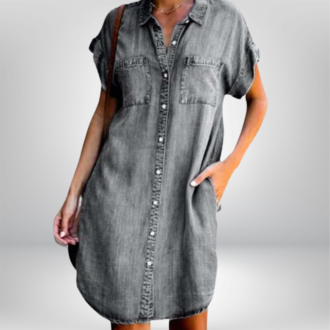 Isabelle | Casual Denim Dress