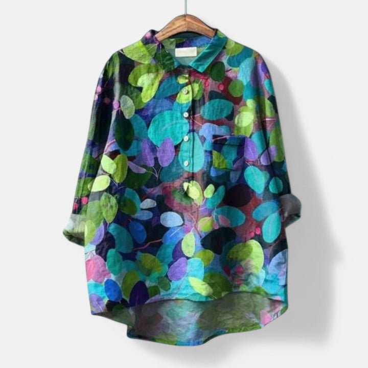 Kiara | Stylish Loose Fit Floral Blouse