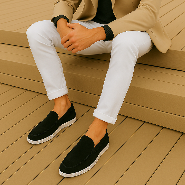 Miles | Elegant suede loafers