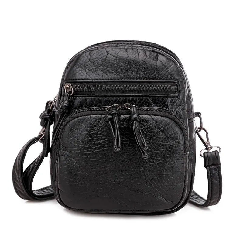 Ella |  Elegant Leather Shoulder Bag