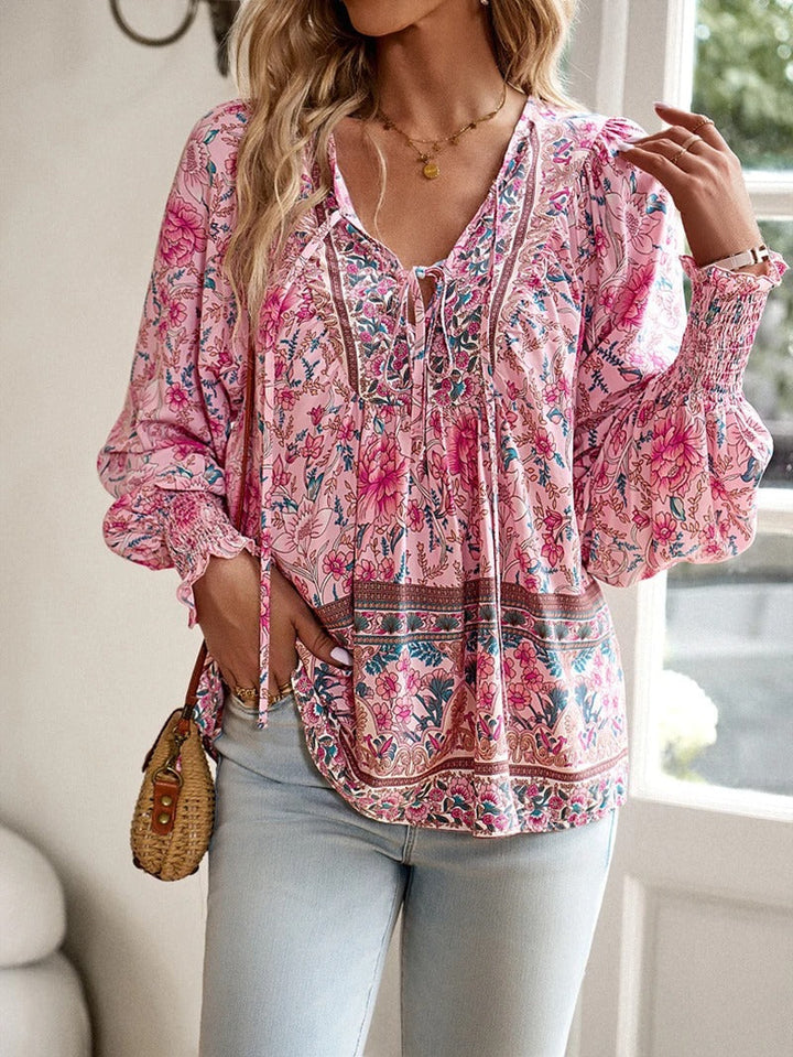 Beverly | Summer Floral Top