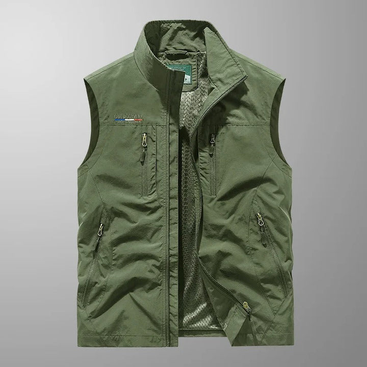 Vincent | Multi-Pocket Breathable Outdoor Cargo Vest