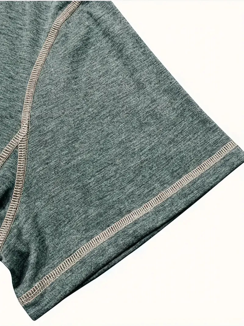 Orazio | Short Sleeve T Shirt With Button