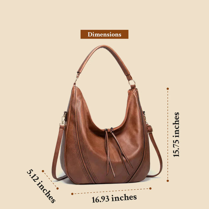Sienna | Elegant Tassel Hollow Out Shoulder Bag