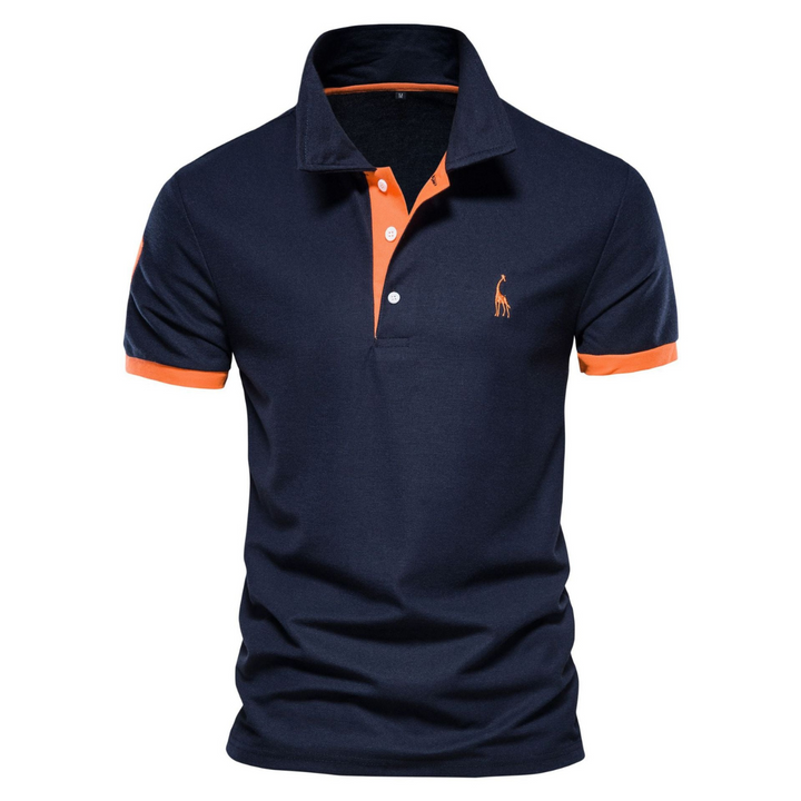 Taylor | Stylish Contrast Polo Shirt