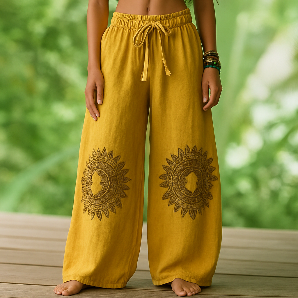 Abigail | Comfortable Bohemian Yoga Pants