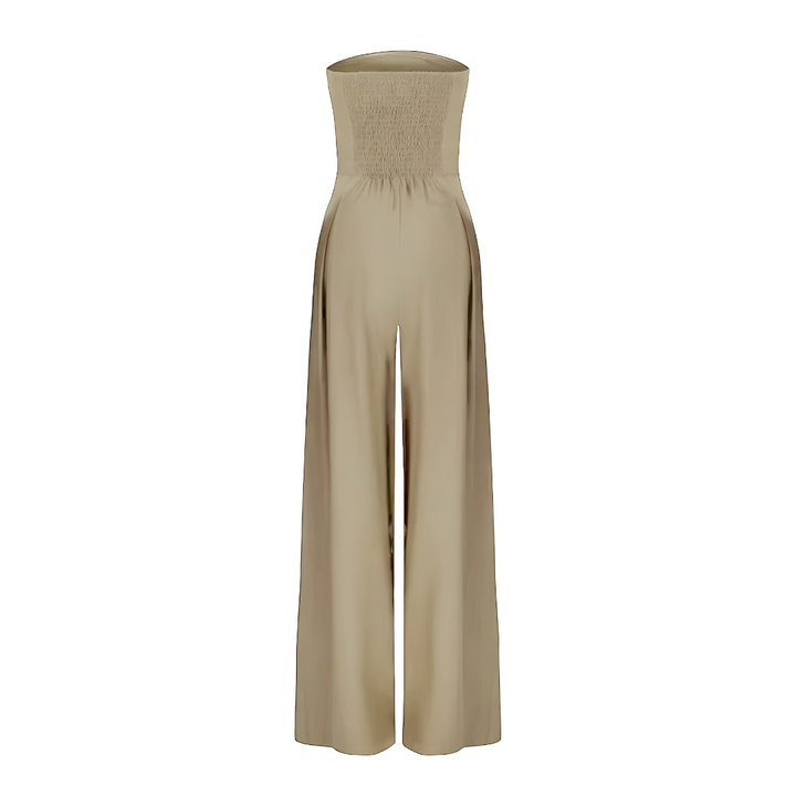 Ceria | Elegant Strapless Jumpsuit
