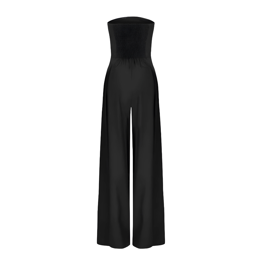 Ceria | Elegant Strapless Jumpsuit