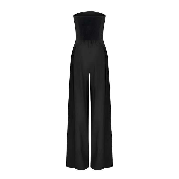 Ceria | Elegant Strapless Jumpsuit